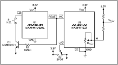 使用數字電位器是數字控制的可變電阻器件？