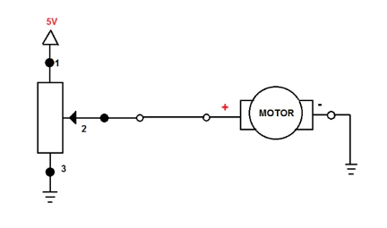 如何使用電位器控制電機速度，使用電位器控制速度的兩種方法