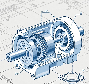 微型擺線針輪減速機輸入軸與步進電機怎么對齊？