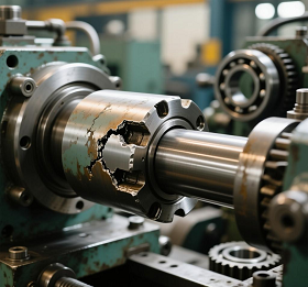 平面二次包絡減速機輸出軸鍵槽磨損能焊接修復嗎？