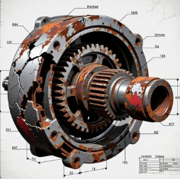 回轉減速機露天工況怎么防雨水銹蝕？