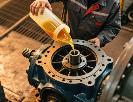 立式減速機垂直安裝潤滑油，回流不暢解決辦法？